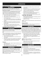 Preview for 14 page of Craftsman 247.88833 Operator'S Manual