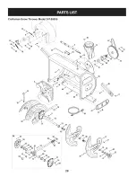 Предварительный просмотр 28 страницы Craftsman 247.88846 Operator'S Manual