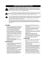 Предварительный просмотр 3 страницы Craftsman 247.88855 Owner'S Manual