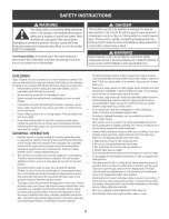 Preview for 3 page of Craftsman 247.889330 Operator'S Manual