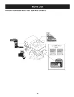 Предварительный просмотр 41 страницы Craftsman 247.889571 Operator'S Manual