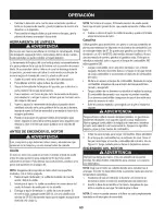 Preview for 63 page of Craftsman 247.889703 Operator'S Manual