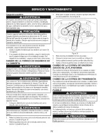 Предварительный просмотр 72 страницы Craftsman 247.889981 Operator'S Manual