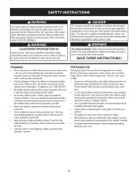 Preview for 3 page of Craftsman 247.88999 Operator'S Manual