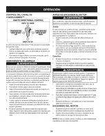 Preview for 52 page of Craftsman 247.88999 Operator'S Manual