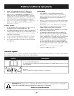 Preview for 20 page of Craftsman 24919 Operator'S Manual