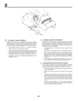 Предварительный просмотр 20 страницы Craftsman 25311 Instruction Manual