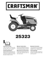 Craftsman 25323 Instruction Manual предпросмотр