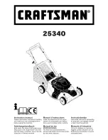 Craftsman 25340 Instruction Manual preview