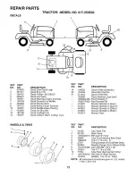 Preview for 13 page of Craftsman 253632 Repair Parts Manual