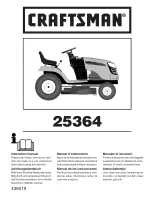 Craftsman 25364 Instruction Manual preview