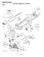 Preview for 8 page of Craftsman 253654 Repair Parts Manual