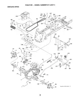 Предварительный просмотр 8 страницы Craftsman 253711 Repair Parts Manual