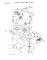 Предварительный просмотр 14 страницы Craftsman 253711 Repair Parts Manual