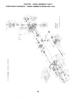 Предварительный просмотр 18 страницы Craftsman 253711 Repair Parts Manual