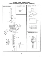 Предварительный просмотр 21 страницы Craftsman 253711 Repair Parts Manual