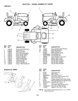 Предварительный просмотр 17 страницы Craftsman 253792 Repair Parts Manual