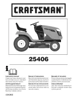 Craftsman 25406 Instruction Manual preview