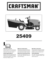 Craftsman 25409 Instruction Manual предпросмотр