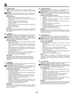 Предварительный просмотр 62 страницы Craftsman 25412 Instruction Manual