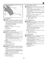 Предварительный просмотр 63 страницы Craftsman 25412 Instruction Manual