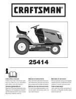 Craftsman 25414 Instruction Manual preview