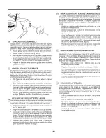 Предварительный просмотр 35 страницы Craftsman 25415 Instruction Manual