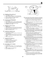 Preview for 61 page of Craftsman 25419 Instruction Manual