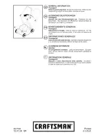 Предварительный просмотр 24 страницы Craftsman 25454 Instruction Manual