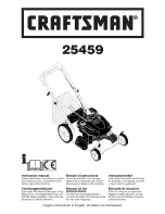 Предварительный просмотр 1 страницы Craftsman 25459 Instruction Manual