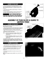 Предварительный просмотр 8 страницы Craftsman 25481 Instructions For Assembly And Operation Manual