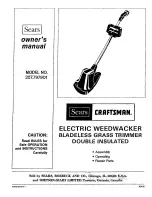 Craftsman 257.797901 Owner'S Manual предпросмотр