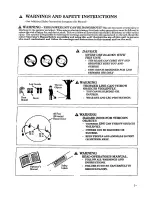 Preview for 3 page of Craftsman 257.798031 Operator'S Manual