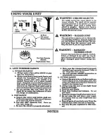 Предварительный просмотр 8 страницы Craftsman 257.798031 Operator'S Manual