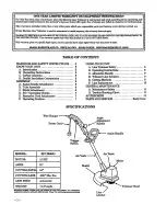 Preview for 2 page of Craftsman 257.798040 Operator'S Manual