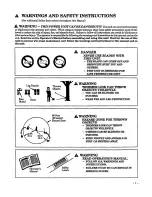 Preview for 3 page of Craftsman 257.798040 Operator'S Manual