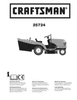 Craftsman 25724 Instruction Manual предпросмотр