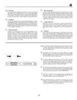 Предварительный просмотр 47 страницы Craftsman 25726 Instruction Manual