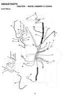 Preview for 4 page of Craftsman 258360 Repair Parts Manual