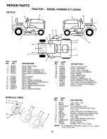 Preview for 13 page of Craftsman 258360 Repair Parts Manual