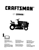 Craftsman 25906 Instruction Manual preview