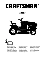 Craftsman 25923 Instruction Manual preview