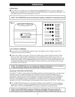 Предварительный просмотр 13 страницы Craftsman 26302 - Professional 20 Volt Lithium-Ion Operator'S Manual