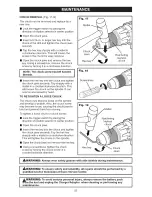 Предварительный просмотр 23 страницы Craftsman 26302 - Professional 20 Volt Lithium-Ion Operator'S Manual