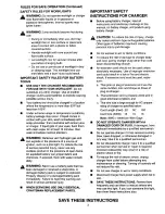 Preview for 3 page of Craftsman 26826 Operator'S Manual