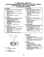 Предварительный просмотр 47 страницы Craftsman 27701 Instruction Manual