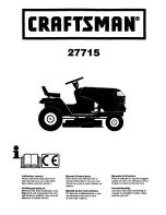 Craftsman 277152 Instruction Manual предпросмотр