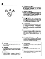 Предварительный просмотр 42 страницы Craftsman 27727 Instruction Manual