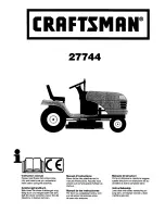 Craftsman 27744 Instruction Manual preview