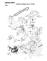 Preview for 8 page of Craftsman 277620 Repair Parts Manual